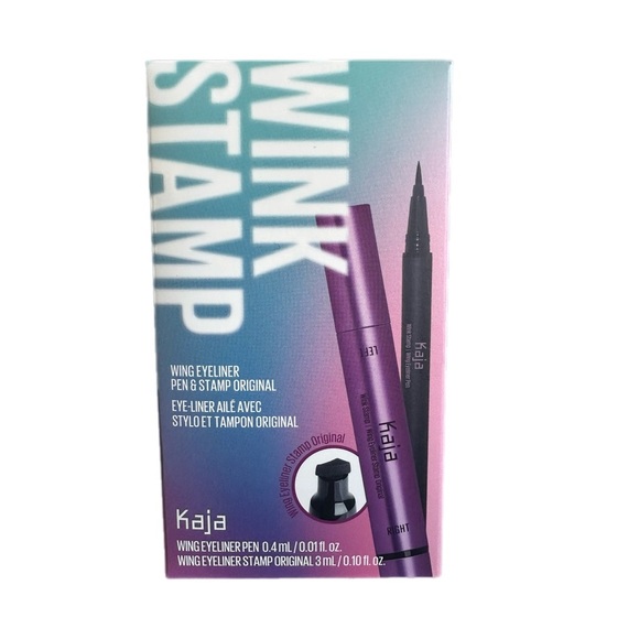 KAJA – Wink Stamp Wing Eyeliner Pen & Stamp Black - Original Cat Eye - Picture 2 of 9